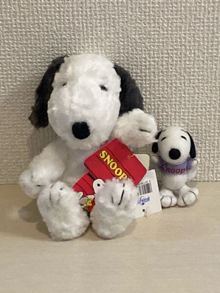 【vintage】 USJ オフィシャル SNOOPY ぬいぐるみ キーホルダー セット 2001年 Peanuts ユニバーサルスタジオ スヌーピー 【タグ付き】