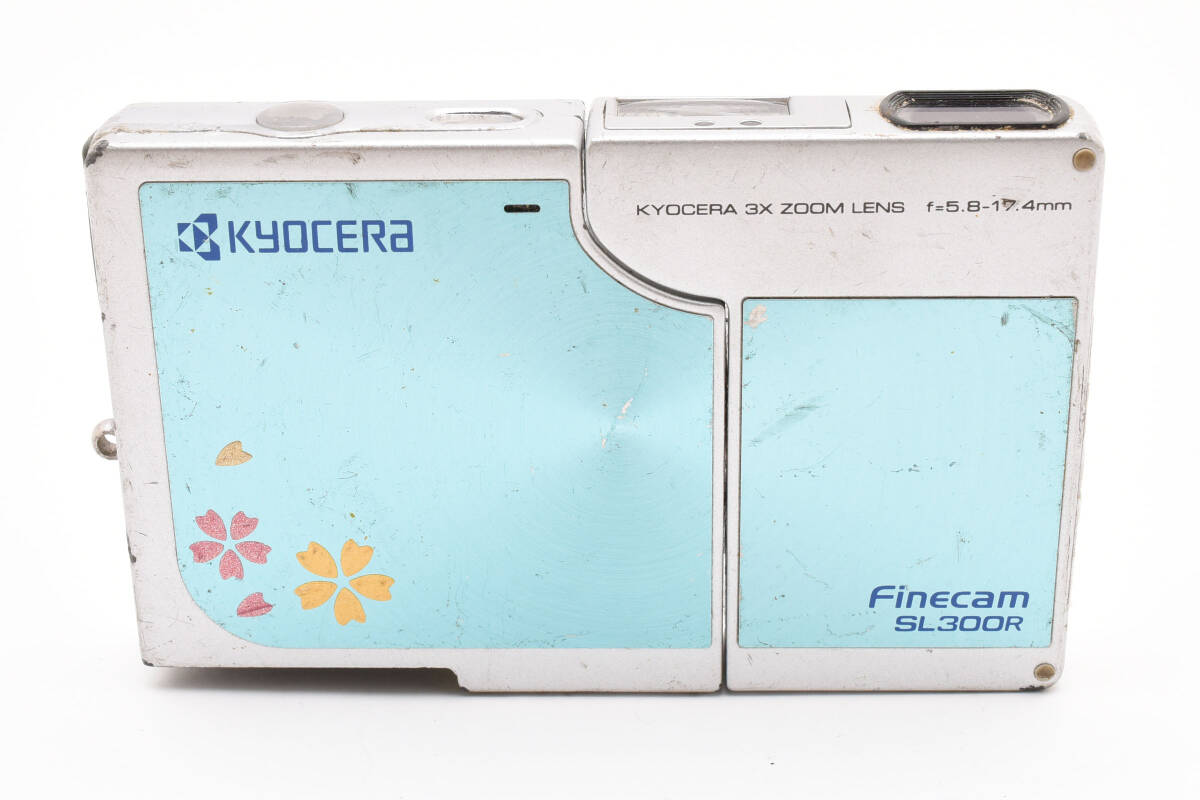 【希少】 京セラ KYOCERA FINECAM SL300R 動作品 中古良品 Yahoo!オークション -「finecam sl300r」(カメラ、光学機器) の