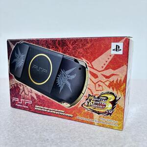 ■【未使用に近い綺麗さ】モンスターハンターポータブル3 PSP-3000 MHB