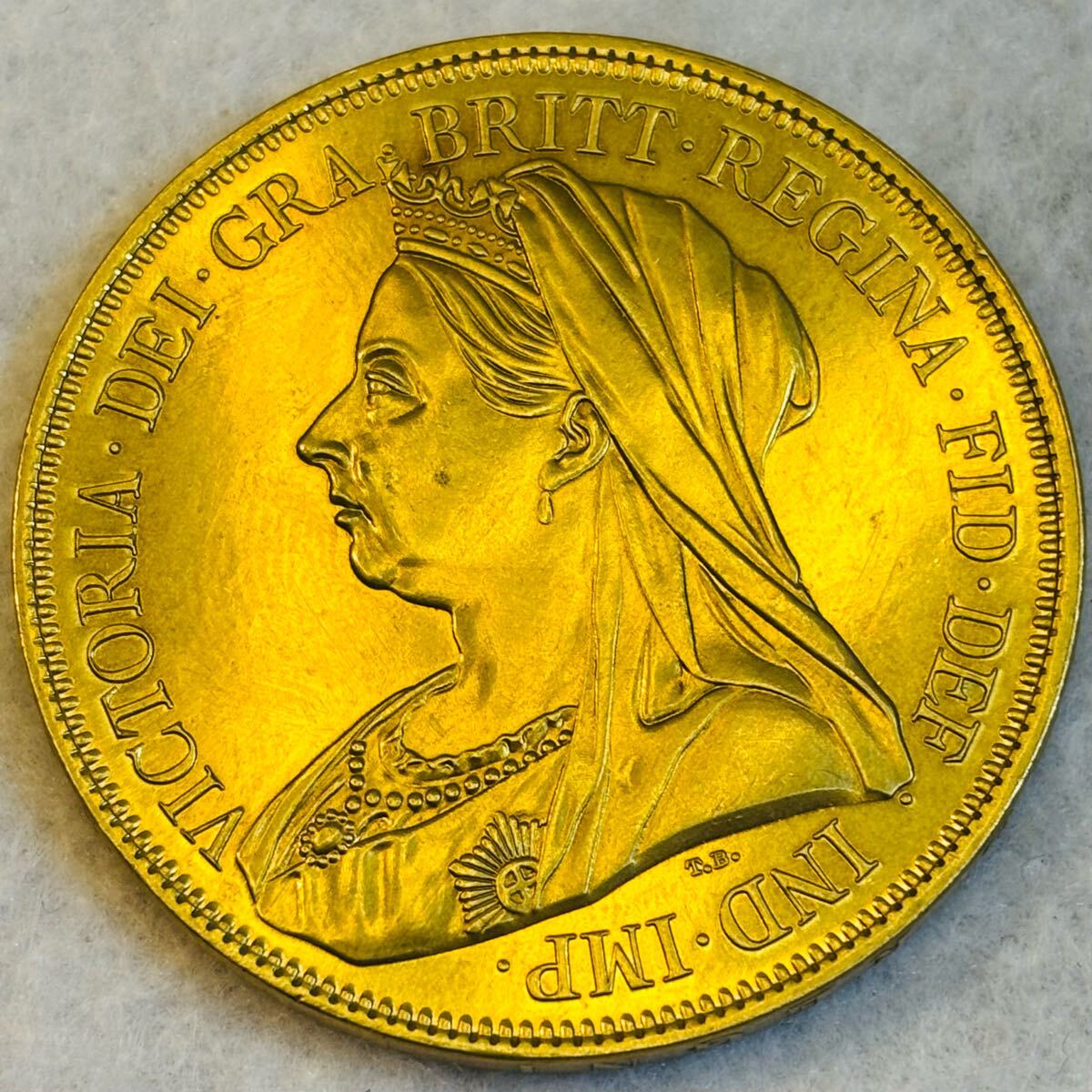 イギリス 1895 ヴィクトリア女王 クラウン 銀貨 NGC MS64 2011260346