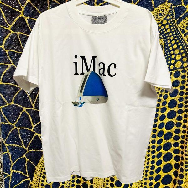 classic 半袖 reprint Tシャツ 夏 新品 お洒落 XL 2XL i Mac リプリント Tシャツ 半袖 メンズ 新品 個性的 白 apple