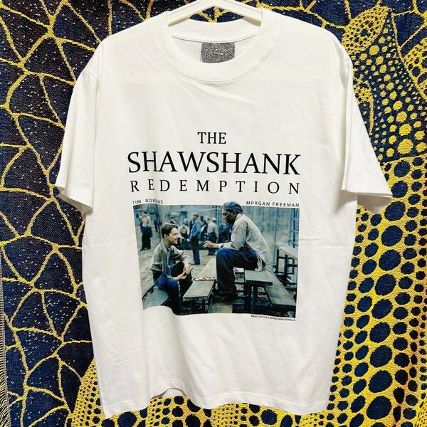 映画 ショーシャンク 半袖 Tシャツ 夏 新品 お洒落 セット XL 2XL ショーシャンクの空に リプリント Tシャツ 半袖 メンズ 新品 個性的