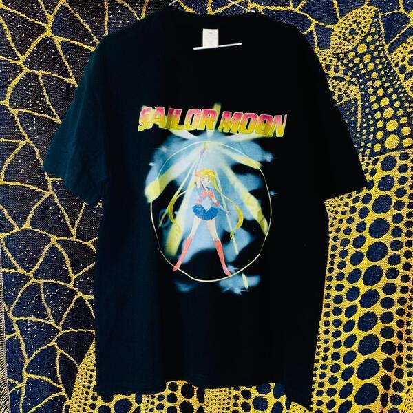 セーラームーン 半袖 Tシャツ 夏 新品 お洒落 セット 歓迎 XL 2XL 美少女戦士 アバンギャルド レトロ リプリント Tシャツ 半袖 メンズ 新品