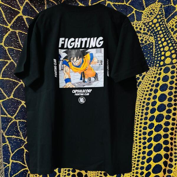 【新品】孫悟空 ドラゴンボール プリントTシャツ DRAGON BALL B 大人 孫悟空 リプリント Tシャツ 半袖 メンズ 新品 筋トレ ジム ウェア 黒