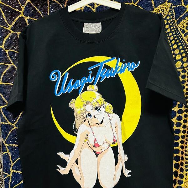 セーラームーン セクシー 半袖 Tシャツ 夏 新品 お洒落 XL 2XL セクシー戦士 リプリント Tシャツ 半袖 メンズ 新品 個性的