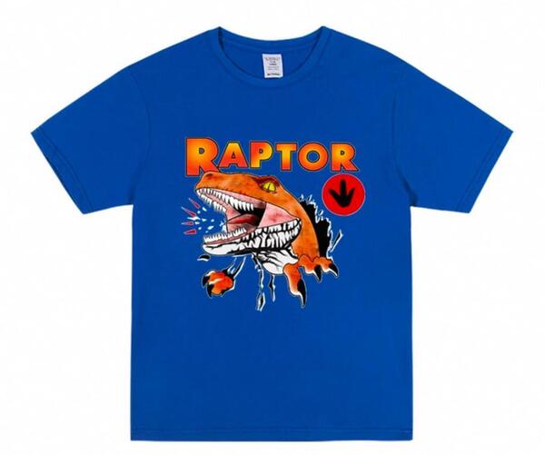 Ghost World 映画 半袖 reprint Tシャツ 新品 お洒落 青 ゴーストワールド 映画 Tシャツ 半袖 メンズ 新品 個性的 恐竜 XL