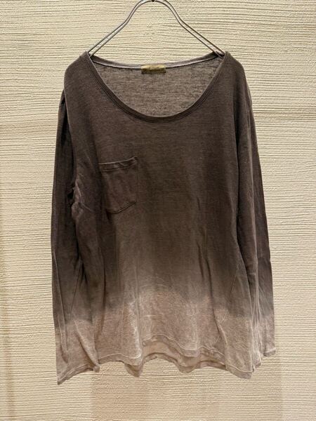 00s goa gradient long sleeve t-shirt y2k japanese label ifsixwasnine midas rick owens l.g.b. tornado mart rick owens julius fuga