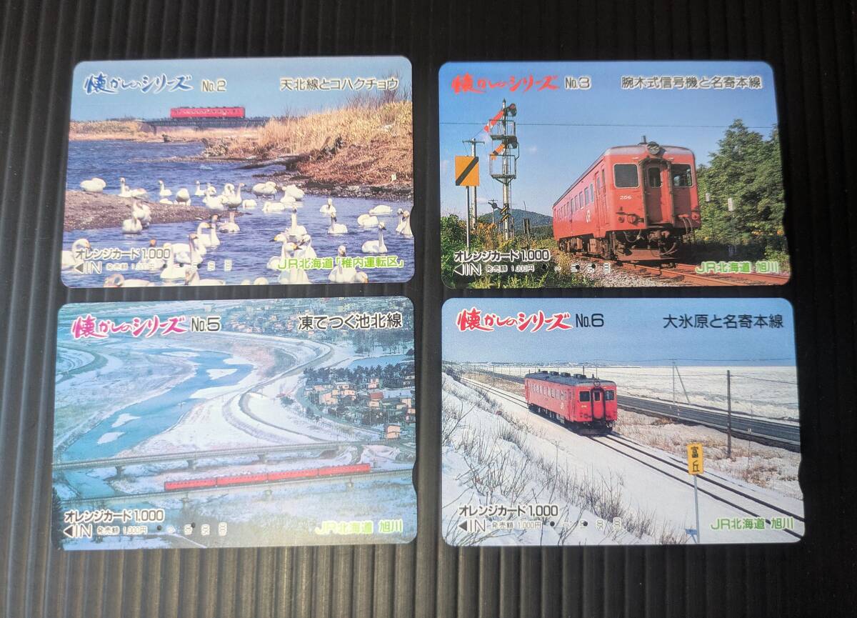 JR北海道オレンジカード未使用2枚入り