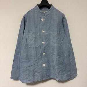 Красивый пиджак с воротником-стойкой от Engineered Garments S шамбрэй хлопок лен пиджак Engineered Garments