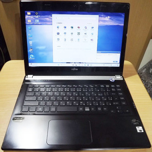 Windows11pro(最新24H2)&Office2019pro動作品★富士通 UH55/J★ i3-3217U/メモリ8GB/SSD80GB+24GB