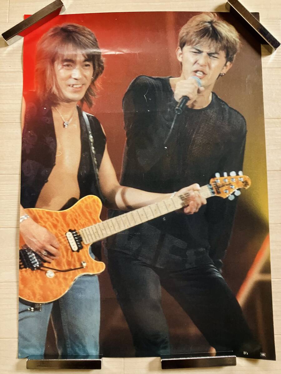 B'zポスター2枚のみ Yahoo!オークション -「b'z ポスター」の落札相場・落札価格