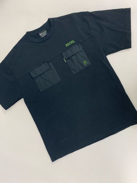 Back Channel バックチャンネル MサイズTシャツ 胸ポケット付き ブラック