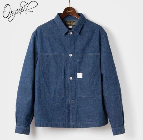 ORGUEIL オルゲイユ Denim Jacket デニムジャケット 40 Gジャン 極美品 即完売品 カバーオール デニム