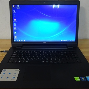 デル ノートパソコン Inspiron 17 5748/Core i7-4510U 2.0GHz/8GB/SSD256GB/中古特価良品