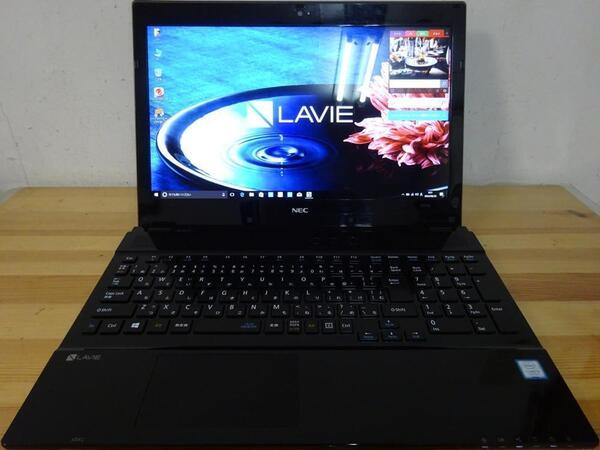 NEC ノートパソコン LAVIE Note Standard PC-NS350HAB/Core i3-7100U 2.4GHz/8GB/1000GB/BD/中古特価良品