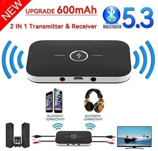 Bluetooth 5.3 2 in 1 トランスミッター & レシーバー