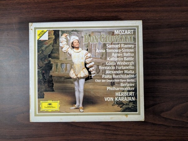 MOZART DON GIOVANNI 3CD デジタル・ステレオ モーツァルト