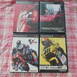 グランツーリスモ GRAN TURISMO 3 A-Spec リッジレーサー RIDGE RACER V 5 MotoGP 1 2 4本セット GRAN TURISMO3 RIDGE RACER5 MotoGP2 025