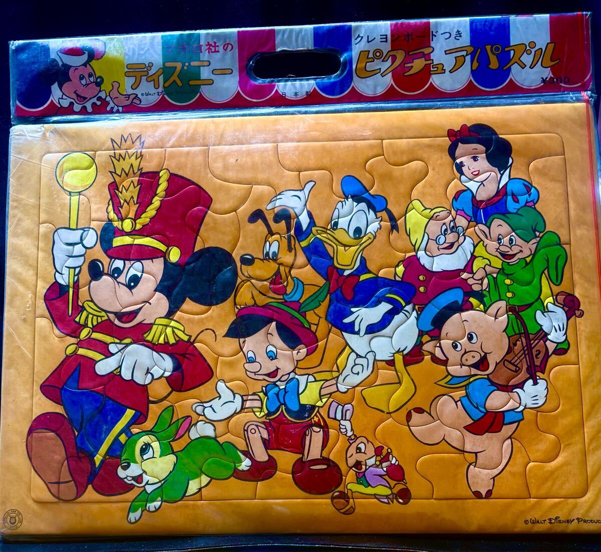 ウォルトディズニー パズル 昭和 レトロ ヴィンテージ 完成品