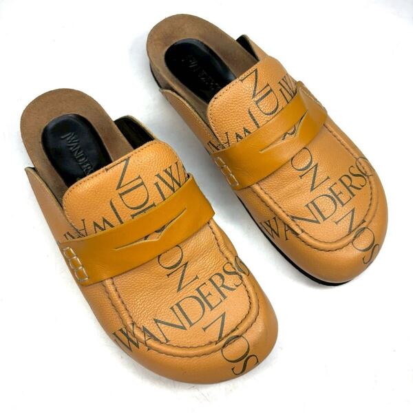 JWANDERSON サンダル ミュール レザー 37 23.5〜24cm レディース 靴 シューズ ブラウン