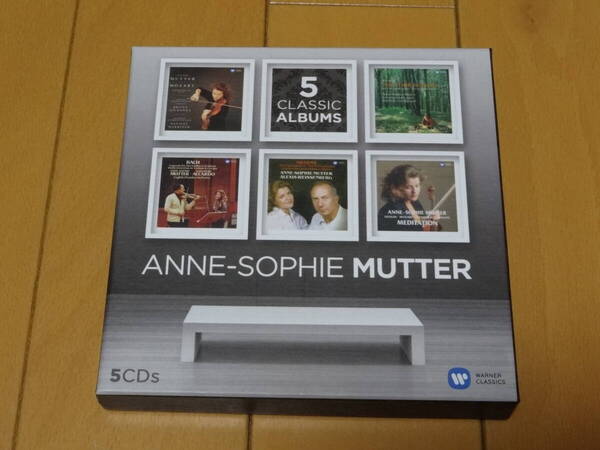 ♪♪アンネ=ゾフィー・ムター ヴァイオリン名曲集 ムター 5CD♪♪