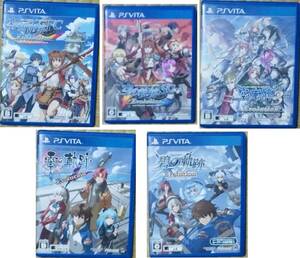 PS-VITA 英雄伝説 空の軌跡 FC Evolution +SC Evolution +3rd Evolution / +零の軌跡 Evolution +碧の軌跡 Evolution (5本セット)
