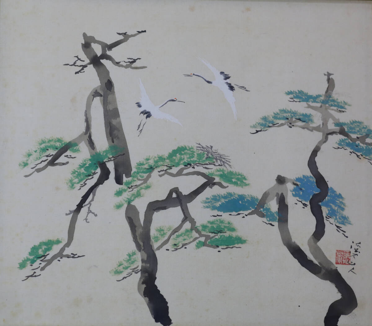 冨田渓仙 游鯉図 | 古美術瀬戸