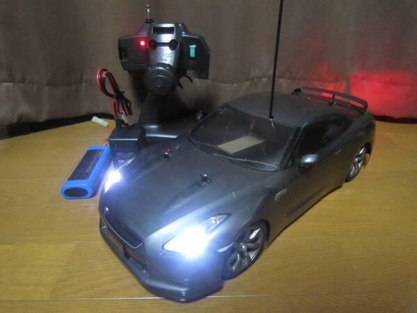 完全動作動画有 1/10 タミヤ TT01 NISSAN 35 GT-R SKYLINE 前後LED 即走行 フルセット フルメンテナンス 送料込み 日産 スカイライン EP RC