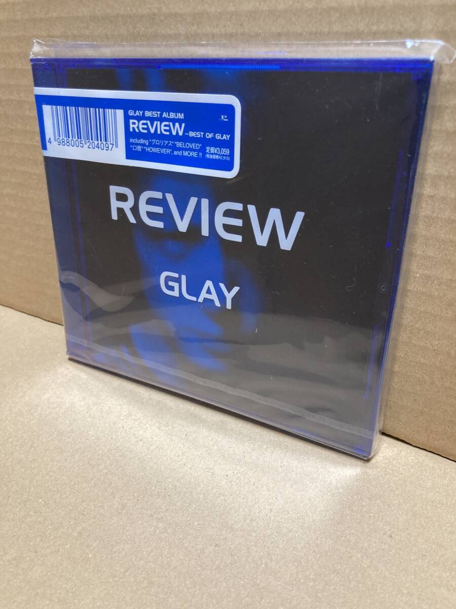 GLAY アルバム 未開封 まとめ売り 定価以下 GLAY ベスト REVIEW - BEST OF グレイ 未開封 プロモ CD - メルカリ