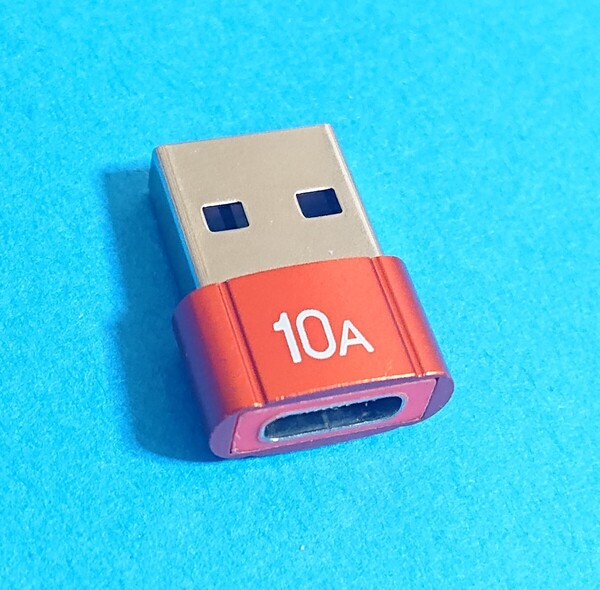 送無即 TYPE-Cメス タイプシー タイプC 10A OTG Type Cメス USB-Aオス変換 USB3.0 高速充電 データ伝送 管3