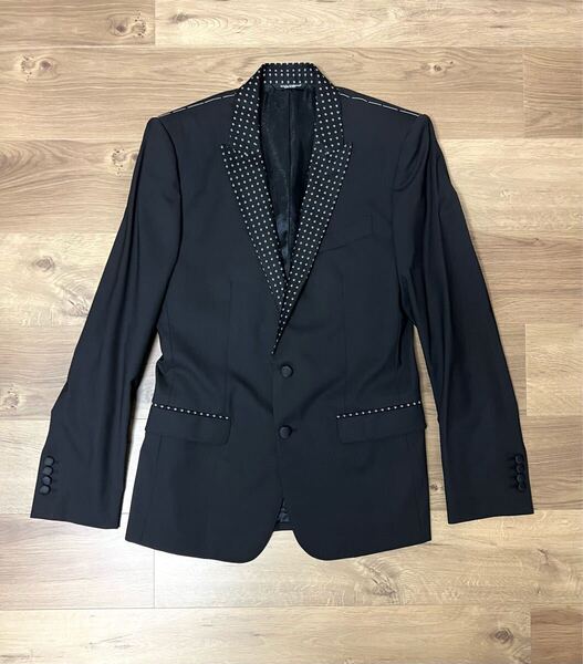 価格交渉可 新品 タグ・付属品・ハンガー・ガーメント付き DOLCE&GABBANA ジャケット サイズ46 (サイズ44・48の方も着用可)