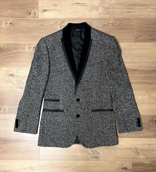 価格交渉可 未使用 ロゴ入りハンガー&ガーメント付き DOLCE&GABBANA ジャケット サイズ46 (サイズ44・48の方も着用可)