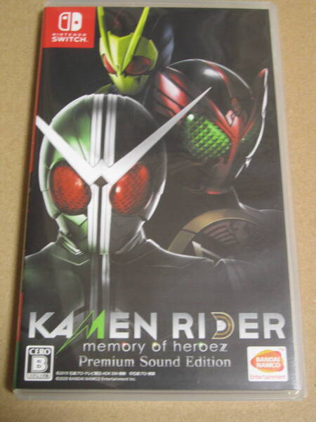 Switch KAMEN RIDER memory of heroez Premium Sound Edition 仮面ライダー
