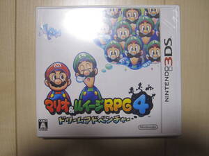3DS マリオ&ルイージRPG4 ドリームアドベンチャー 未使用品!