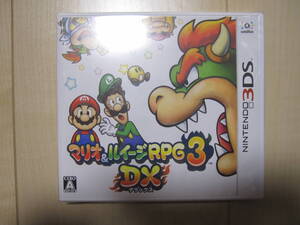 3DS マリオ&ルイージ RPG3 DX 未使用品!