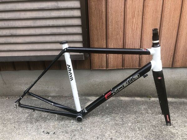 ARAYA excella RCR サイズ52 フレーム カーボンフォーク