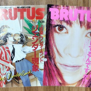 ★2冊出品★BRUTUS ブルータス No.330,414★ジェンダー現象/僕たちはメス化しているんですか★北斗晶/吉川ひなの/沼田元気/SHAZNA/松岡昌宏