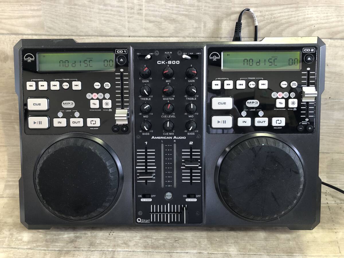 American Audio CDJ デュアルデッキ Yahoo!オークション -「アメリカンオーディオ」(CDJ) (DJ機器)の