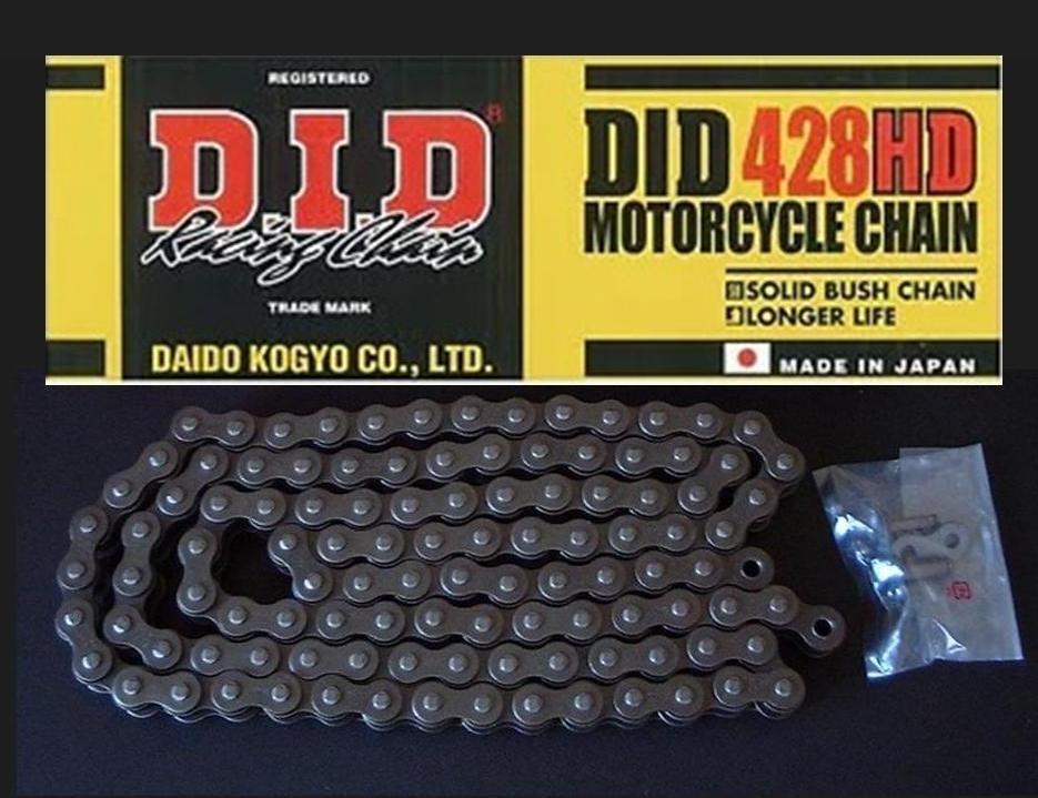  бесплатная доставка!# cut не необходимо Hunter Cub CT125 (JA55 JA65) 2020 год после согласовано DID цепь 428HD усиленный модель non наклейка зажим есть новый товар 