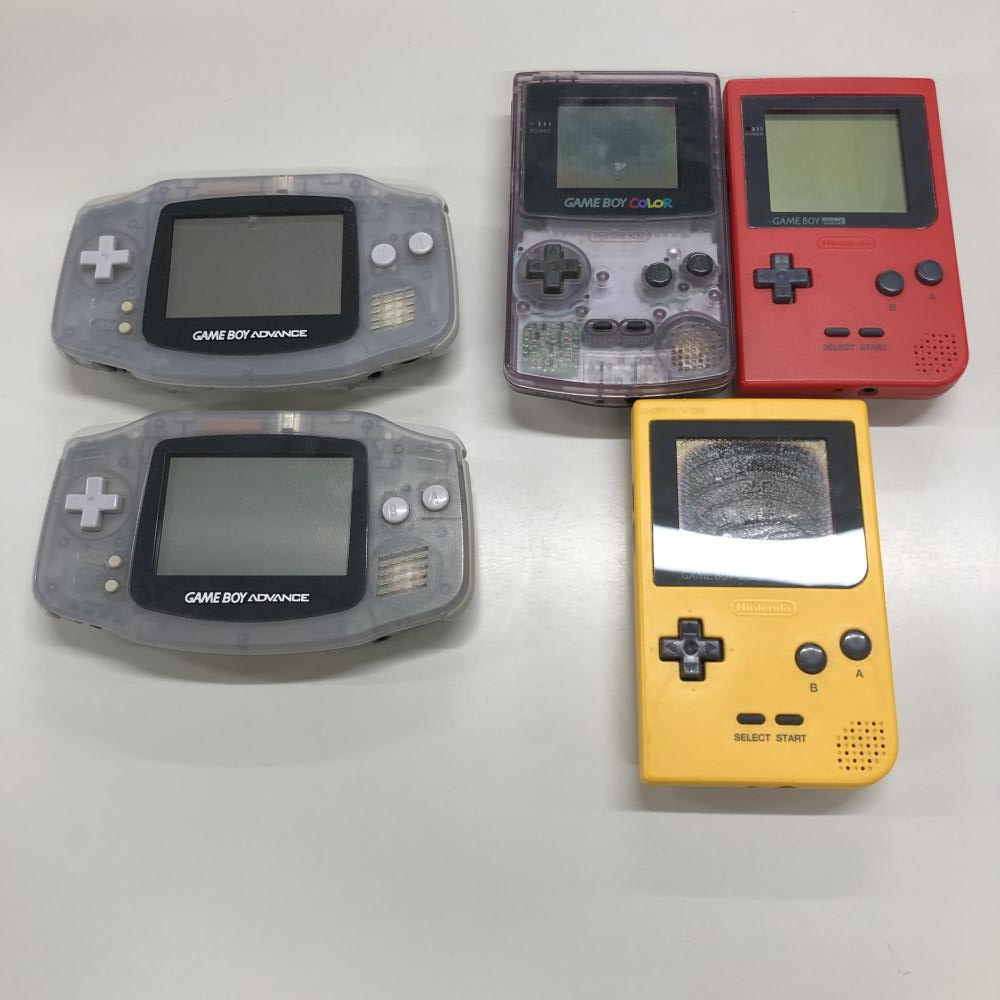 ゲームボーイアドバンス×1 SP×1 カラー×1 初代×1 ポケット×4