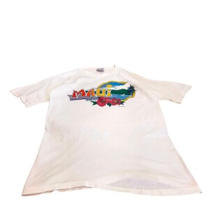古着 poly tees 半袖Tシャツ スーベニア ハワイ マウイ 80s
