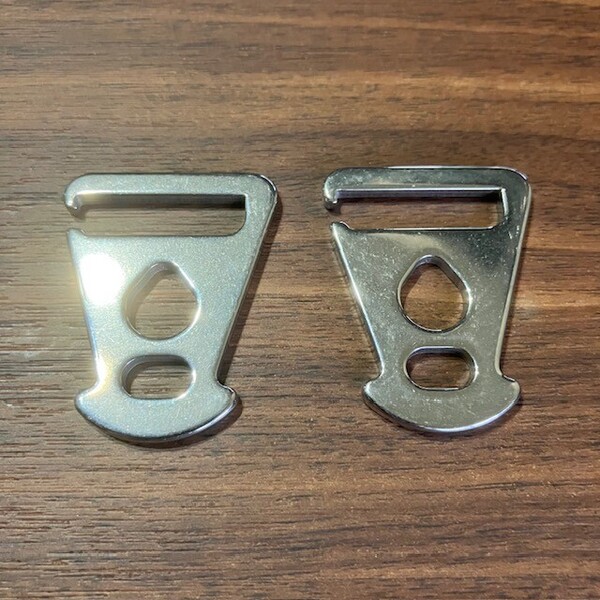 肉厚3mm タープ フック 2個 幕男 telo 幕子 macone ボンボネロ