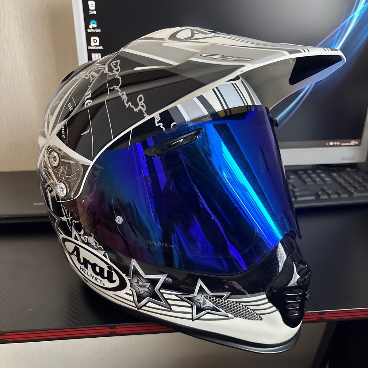Amazon | Puentemys ツアークロス 3 調光 シールド PHOTOCHROMIC