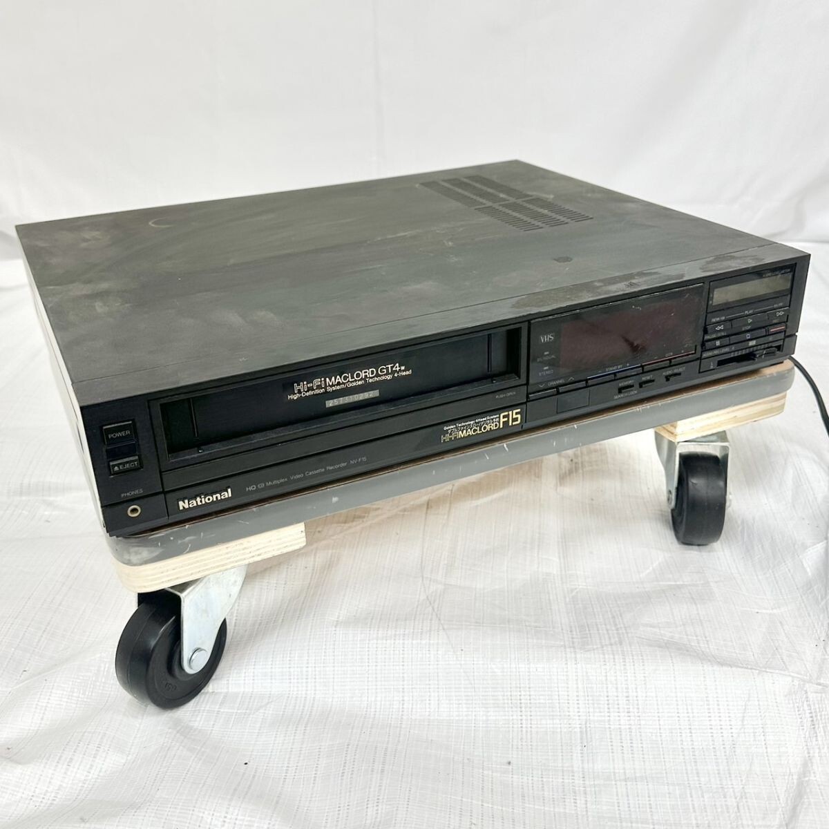 ナショナル ビデオマスター MACLORD GX4 VHS Yahoo!オークション -「national・ナショナル」(VHSビデオデッキ