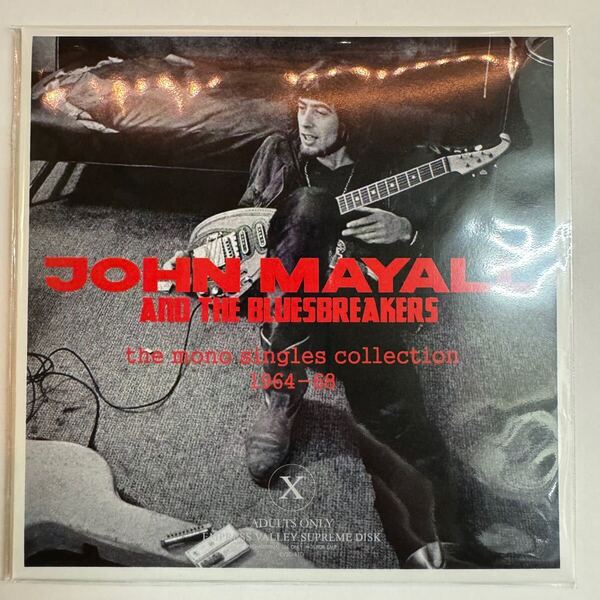 JOHN MAYALL AND THE BLUESBREAKERS / THE MONO SINGLES COLLECTION 1964-68 (CD) Mid Valley Records 激レア・シングルを集めた1枚だ!