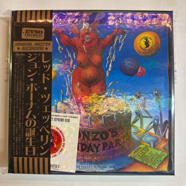 LED ZEPPELIN / BONZO’S BIRTHDAY PARTY「ジョン・ボーナムの誕生日」(11CD BOX) 激レア!ブラック・オーロラ・コーティング・バージョン!