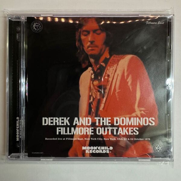 DEREK AND THE DOMINOS / FILLMORE OUTTAKES (CD) moonchild records 泣く子も黙るドミノズと言えばこの日!フィルモアイースト!