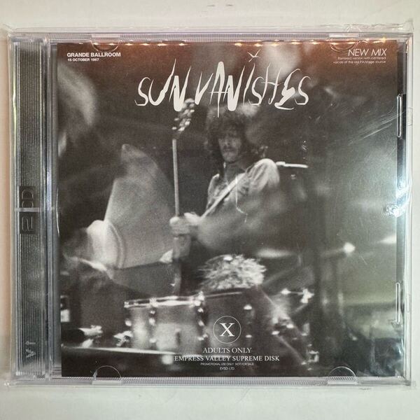 CREAM ERIC CLAPTON / SUN VANISHES NEW MIX (2CD) 衝撃の名演奏!1967年10月15日デトロイト公演を超高音質サウンドボード収録!必聴!