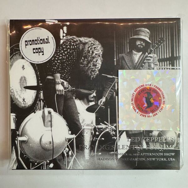 LED ZEPPELIN / PRAYING SILENTLY FOR JIMI - REQUIEM (4CD slipcase) pro use only! 廃盤タイトル