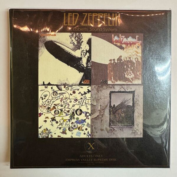 Led Zeppelin : 1st Four “Dr. Ebbetts Sound System” Empress Valley 4CD EVSD-1605/06/07/08 ニードルリッピングの名手!